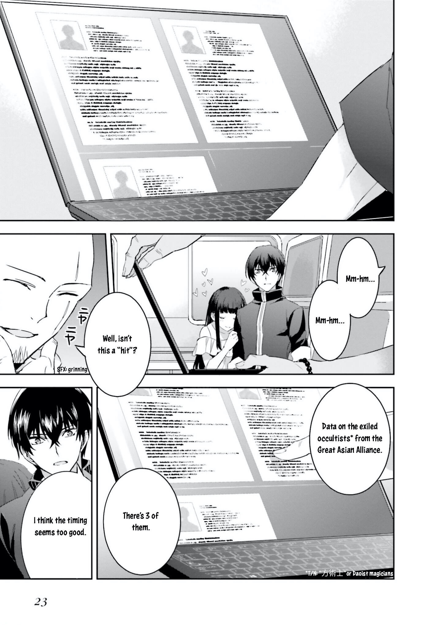 Mahouka Koukou no Rettousei - Steeplechase-hen Chapter 7 24